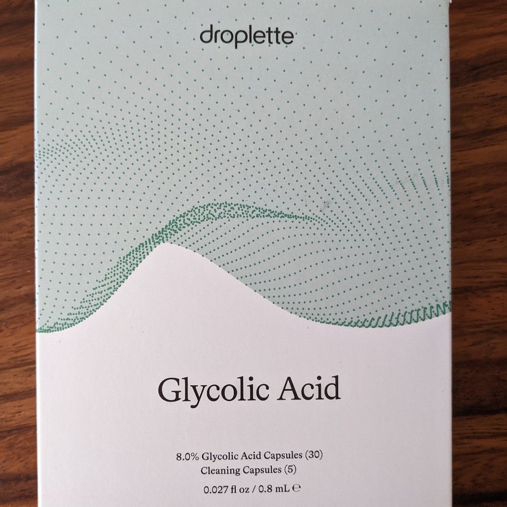 ONE Box of Droplette Glycolic Pods Only